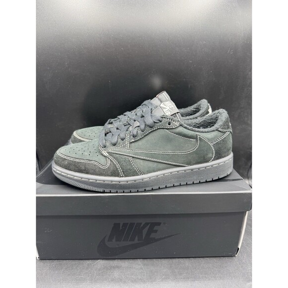 Air Jordan 1 Low OG SP x Travis Scott \'Black Phantom\' Men’s Size 7 (DM7866-001) main image 4